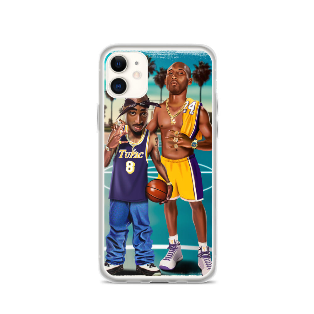 Kobe x Tupac iPhone Case