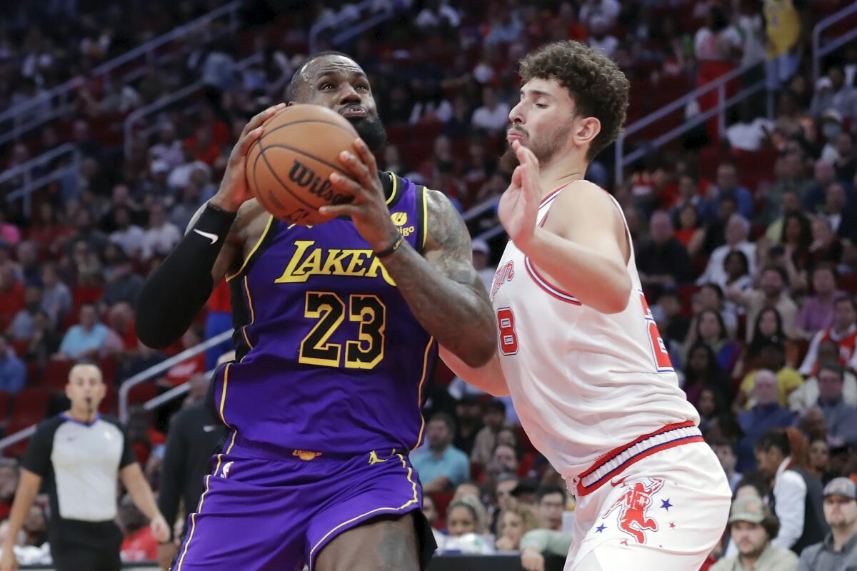 Los Angeles Lakers vs. Houston Rockets Injury Report - LADE | The